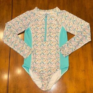 Eyelet & Ivy Seaside Pebbles Rashguard Swimsuit   - 14